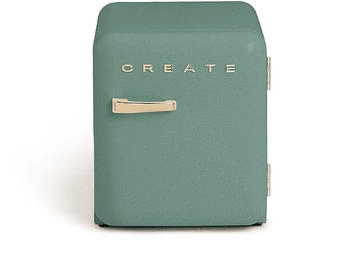 CREATE Fridge Retro 48L sage-gold