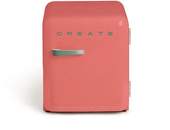 CREATE Fridge Retro 48L red-sage
