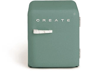 CREATE Fridge Retro 48L sage-marble