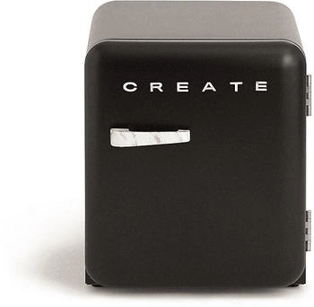 CREATE Fridge Retro 48L black-marble