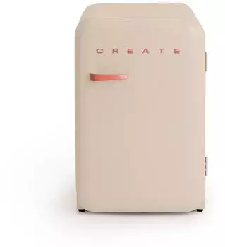 CREATE Fridge Retro 107L sand/terracotta