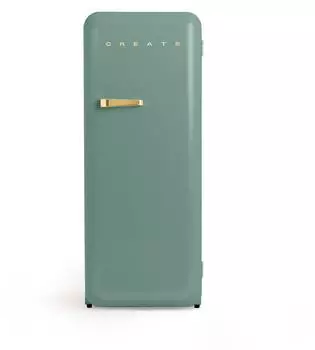 CREATE RETRO FRIDGE 150 Sage/ GOLD