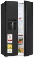Exquisit 812050303, Exquisit SBS5520-CF-040E inoxlook-az Side by Side,