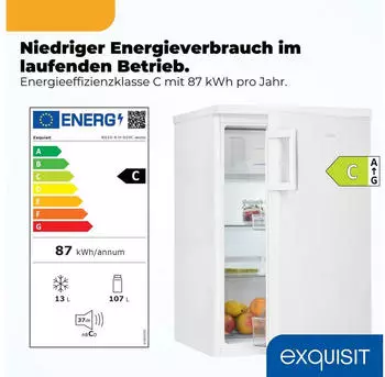 Exquisit KS16-4-H-010C – Exquisit KS16-4-H-010C – Kompakte Kälte für kleine Haushalte