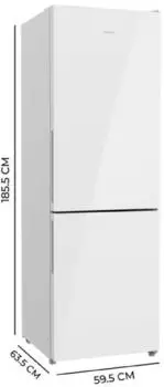 Cecotec Bolero CoolMarket Combi 322i D White Glass