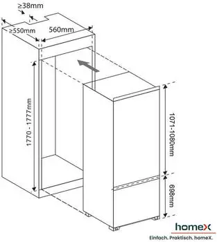 Homex CFB2491E – Wartungsarme Technik spart Zeit im Alltag