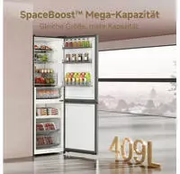 Dreame- Mega Pro 409 L K&uuml;hlschrank Mit Spaceboost Mega-kapazit&auml;t, Schlankem Design,