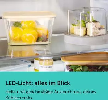 Siemens KG39NVXAG – Total NoFrost erspart manuelle Abtauarbeit vollständig
