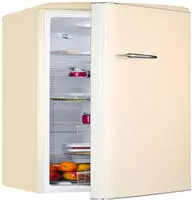 exquisit K&uuml;hlschrank "RKS325-V-H-160C magnolienweiss" 146,5 cm hoch 54,5 cm...