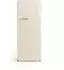 CREATE RETRO FRIDGE 150 Cremeweiß/ SILVER Griff