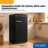 Exquisit RKS120-V-H-160C mattschwarz