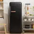 CREATE RETRO FRIDGE 150 TERRACOTA Schwarz