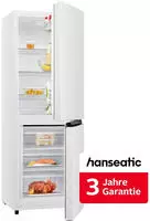 Hanseatic K&uuml;hl-/Gefrierkombination "HKGK16155BW" 161 cm hoch 55 cm breit inkl....