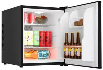 Melchioni Family Minik&uuml;hlschrank 47 Liter Schwarz