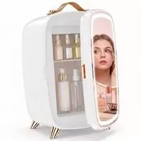 HOMCOM MINIK&Uuml;HLSCHRANK Wei&szlig;