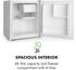 Klarstein Snoopy Eco Mini-Kühlschrank 46 Liter weiß