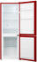 Respekta Kühlschrank Standkühlschrank Kühl-Gefrierkombination rot