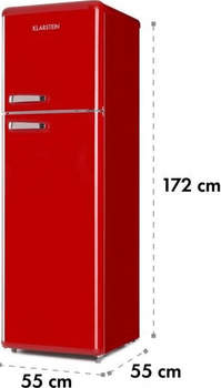 Respekta Kühlschrank Standkühlschrank Kühl-Gefrierkombination silber Test  TOP Angebote ab 364,57 € (März 2023)