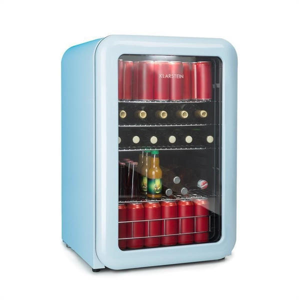 Klarstein Mini Retro Bar Kühlschrank blau