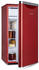 Klarstein Yummy Kühlschrank mit Gefrierfach 90 l rot
