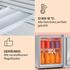 Klarstein Brooklyn 32L Kühlschrank silber