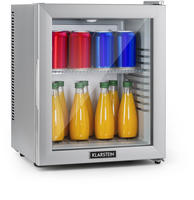 Klarstein - Brooklyn 24 Mini-k&uuml;hlschrank Glast&uuml;r Led Ablage