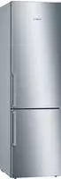 BOSCH K&uuml;hl-/Gefrierkombination Serie 6 "KGE398IBP" 201 cm hoch 60 cm breit Low