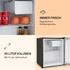 Klarstein Snoopy Eco Mini-Kühlschrank 46 Liter schwarz