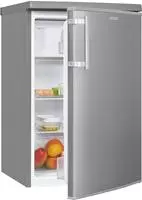 exquisit K&uuml;hlschrank "KS16-4-HE-040E inoxlook" 85,5 cm hoch 55 cm breit...