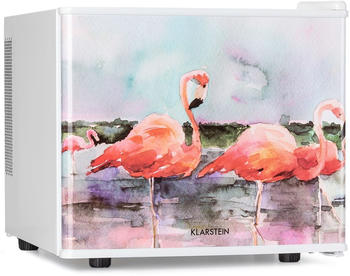 Klarstein Pretty Cool Make-Up-Kühlschrank 17 Liter Flamingo