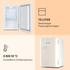 Klarstein Audrey Mini Kühlschrank 70 Liter creme