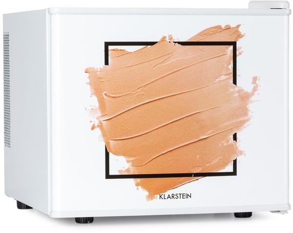 Klarstein Pretty Cool Make-Up-Kühlschrank 17 Liter Apricot