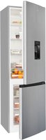 exquisit K&uuml;hl-/Gefrierkombination "KGC265-70-WS-040D inoxlook" 179,5 cm hoch...
