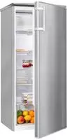 exquisit K&uuml;hlschrank "KS185-4-HE-040E inoxlook" 123,2 cm hoch 55 cm breit Perfekte