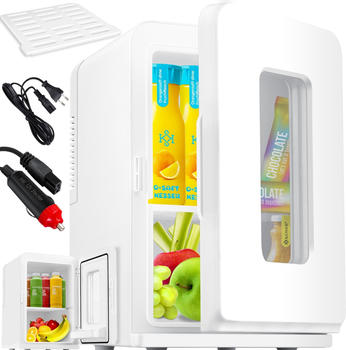 Kesser 2in1 Mini Kühlschrank Kühlbox 15l weiß
