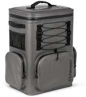 Petromax - K&uuml;hlrucksack - Cooler Bag 27L Grey aus Holz - Grau