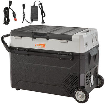 VEVOR Large Dual Zone Portable Refrigerator 53 L