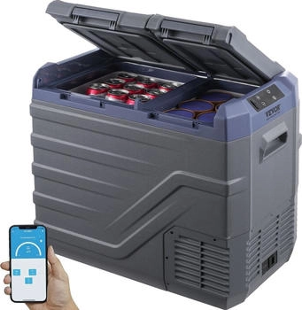 VEVOR Car Refrigerator Compressor Dual Zone 40L