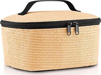 Reisenthel coolerbag S pocket raffia black