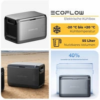 EcoFlow EFGLACIER55L, EcoFlow Glacier Classic 55L Kompressor-K&uuml;hlbox - EFGLACIER55L