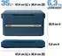 Coleman Snap N Go Blau 52L