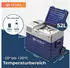 VESKA VSK-52L Kompressor Kühlbox Blau 52L