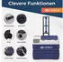 VESKA VSK-52L Kompressor Kühlbox Blau 52L