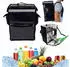 trends4cents CoolQuest Borsa Frigo Isolata 42 Litri Nera, Thermobox Impermeabile Picnic