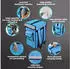 trends4cents CoolQuest Borsa Frigo Isolata 42 Litri Nera, Thermobox Impermeabile Picnic