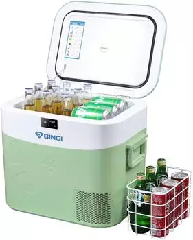 BINGI 22L Kompressor-K&uuml;hlbox tragbar, 12/24V DC