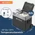 VESKA VSK-62L Kompressor Kühlbox Anthrazit 62L