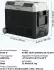 VEVOR 45-litre dual-zone compression cooler