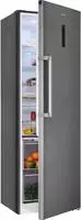 exquisit K&uuml;hlschrank "KS360-V-HE-040C inoxlook" 185 cm hoch 60 cm breit Nie...