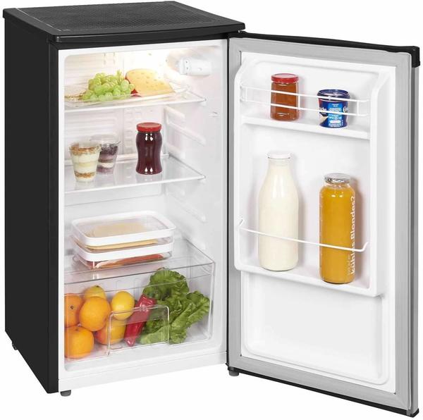 Exquisit Kühlschrank 82L schwarz